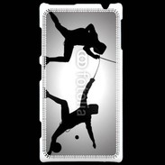 Coque Nokia Lumia 720 Silhouette d'escrimeurs