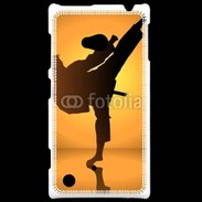 Coque Nokia Lumia 720 Silhouette de karatéka