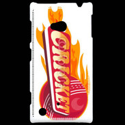Coque Nokia Lumia 720 Cricket balle flamme
