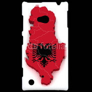 Coque Nokia Lumia 720 drapeau Albanie