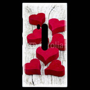 Coque Nokia Lumia 920 Coeur en bois