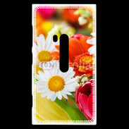 Coque Nokia Lumia 920 Fleurs des champs multicouleurs