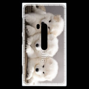 Coque Nokia Lumia 920 Chiot japonais blanc