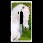Coque Nokia Lumia 920 Portrait cheval blanc 10