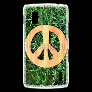 Coque LG Nexus 4 Paix et herbe