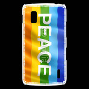Coque LG Nexus 4 Rainbow peace 5