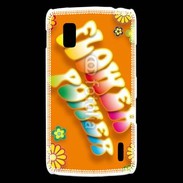 Coque LG Nexus 4 Flower power 4