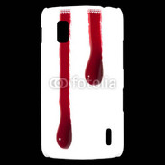 Coque LG Nexus 4 Gouttes de sang