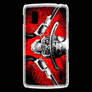 Coque LG Nexus 4 Tête de mort shérif
