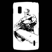 Coque LG Nexus 4 Bûcheron 