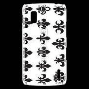 Coque LG Nexus 4 Symbole Fleur de Lys 