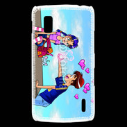 Coque LG Nexus 4 Garçon romantique