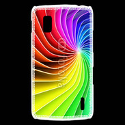 Coque LG Nexus 4 Art abstrait en couleur