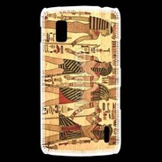 Coque LG Nexus 4 Peinture Papyrus Egypte