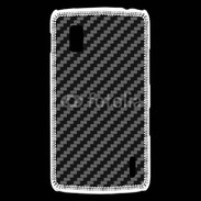 Coque LG Nexus 4 Fibres de carbone
