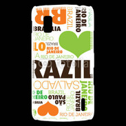 Coque LG Nexus 4 I love Brésil