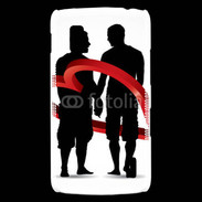 Coque LG Nexus 4 Couple Gay