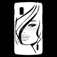 Coque LG Nexus 4 Coiffure