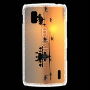 Coque LG Nexus 4 Hélicoptère Apache de nuit