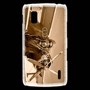 Coque LG Nexus 4 Femme pilote d'avion