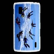 Coque LG Nexus 4 Chute libre parachutisme