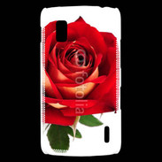 Coque LG Nexus 4 Rose rouge