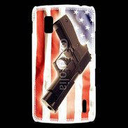 Coque LG Nexus 4 Pistolet USA