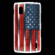 Coque LG Nexus 4 USA Grunge drapeau