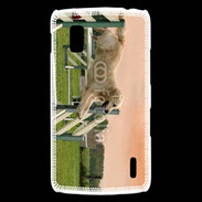 Coque LG Nexus 4 Agility Golden retriever