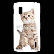 Coque LG Nexus 4 Adorable chaton 7