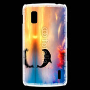 Coque LG Nexus 4 Dauphin dans l'océan 5