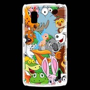 Coque LG Nexus 4 Animaux cartoon