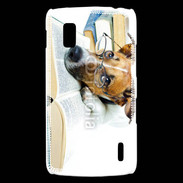 Coque LG Nexus 4 Chien littéraire
