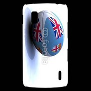 Coque LG Nexus 4 Ballon de rugby Fidji