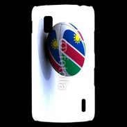 Coque LG Nexus 4 Ballon de rugby Namibie