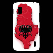 Coque LG Nexus 4 drapeau Albanie