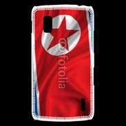 Coque LG Nexus 4 Drapeau Corée du Nord