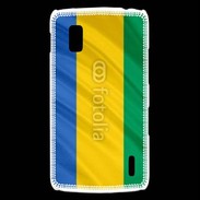 Coque LG Nexus 4 Drapeau Gabon