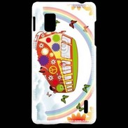 Coque LG Optimus G Flower power