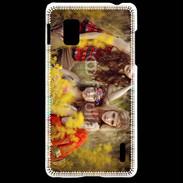 Coque LG Optimus G Girls Hippie