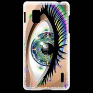 Coque LG Optimus G Œil hippie