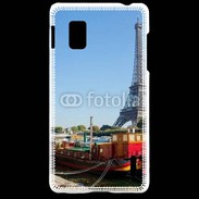Coque LG Optimus G Tour Eiffel vue des bords de Seine