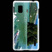 Coque LG Optimus G Barques sur le lac d'Annecy
