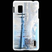 Coque LG Optimus G Le Lac d'Annecy en hvier