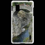 Coque LG Optimus G Pont médiéval sur l'Ardèche