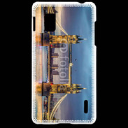 Coque LG Optimus G Tower bridge sunset