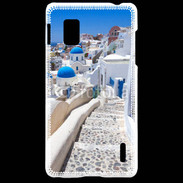 Coque LG Optimus G Village sur l'Île de Santorini en Grêce