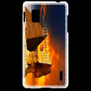 Coque LG Optimus G Pyramide et Sphinx
