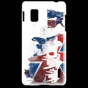 Coque LG Optimus G Drapeau Londres Handisport