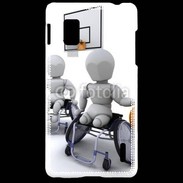 Coque LG Optimus G Handisport Basketball